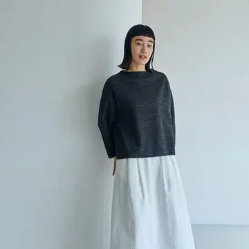 나카가와 마사시치 상점 울 와이드 풀오버 evam eva 카구레
