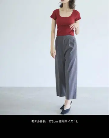 슬랙스 팬츠 크롭 기장 슬랙스 여성용