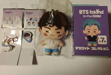 BTS 인더섬 시마무라 SUGA 마스코트 참 브로치