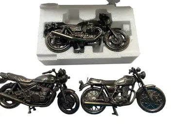 메탈 바이크 모델 3대 세트 야마하 가와사키 모토