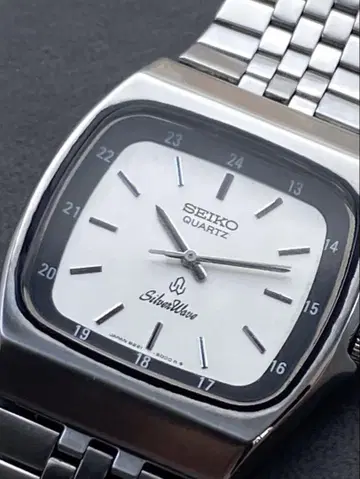 세이코 SEIKO 실버 웨이브 흠집 없는 컨디션 최상 앤티크