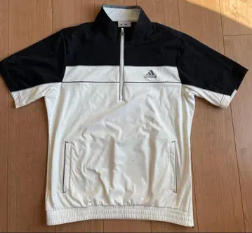adidas 골프 하프 지퍼 셔츠
