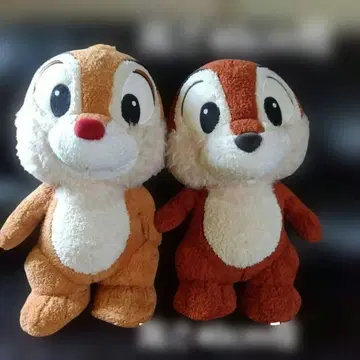 칩과 데일 높이 40cm 정도의 봉제 인형 2004년 제조