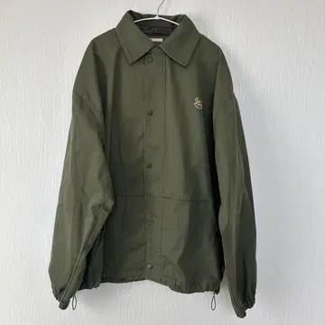 JABA 자바 콜라보 자켓 카키 오버 사이즈 XL