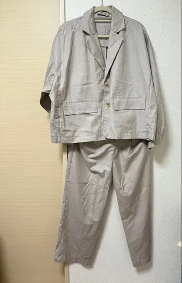 그레이 셋업 S 사이즈