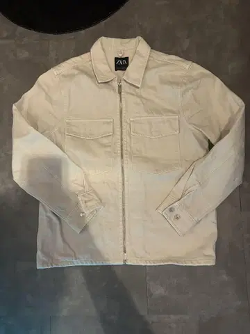 [ ZARA ] 데님 자켓 화이트