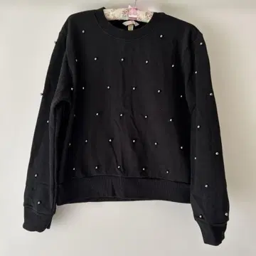 H&M 블랙 펄 맨투맨