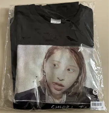 모모쿠로 타마이 시오리 생탄 롱 T셔츠 블랙 S 사이즈