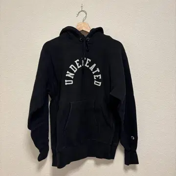 UNDEFEATED 블랙 후드티 L 사이즈