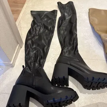 ZARA 블랙 롱 부츠 40