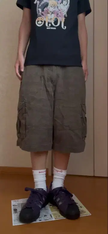 vintage cago baggy shorts 34