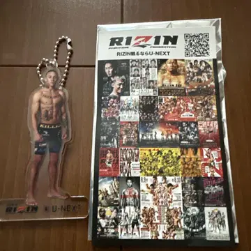 RIZIN 루이스 구스타보 아크릴 키링
