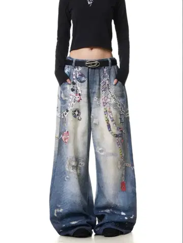 QS86 QS522B PRINT DENIM