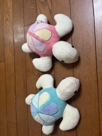 추라우미 수족관 거북 봉제 인형 2개 세트