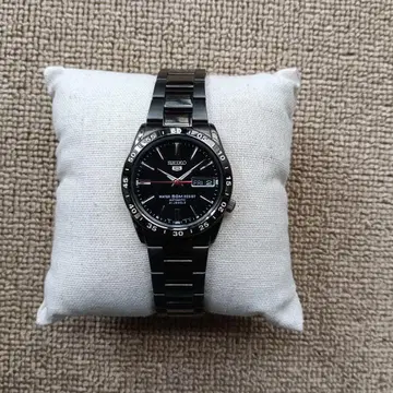 SEIKO 자동 와인딩 손목시계 블랙