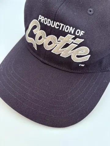 COOTIE T/C 개버딘 6패널 캡 네이비