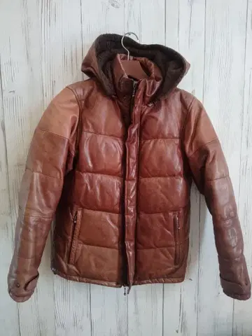 glamb 가죽 다운 자켓 Vintage