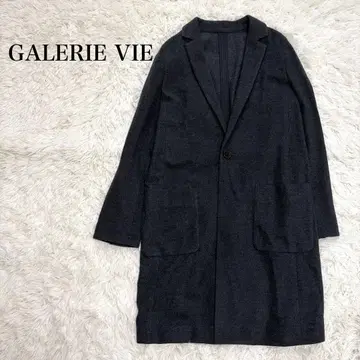GALERIE VIE 가운 코트 울 포멀 체스터 코트