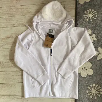 THE NORTH FACE 리어뷰 풀집 후디 화이트