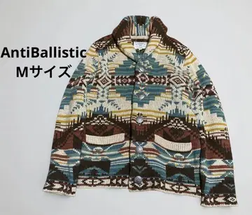 AntiBallistic 니트 가디건 자켓 카우친