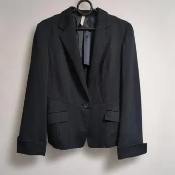 UNTITLED 블랙 테일러드 자켓