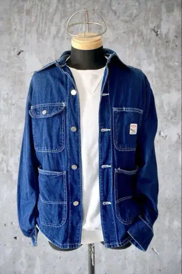 POINTER 데님 자켓 커버올 G 36 오어슬로우