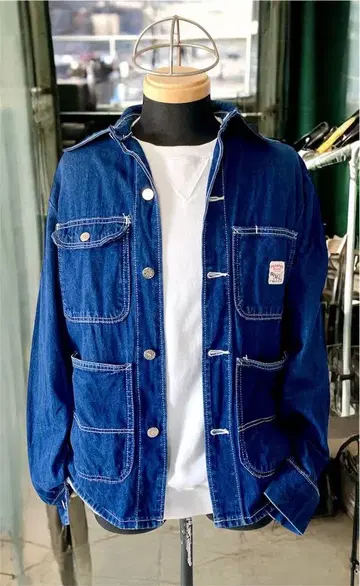 POINTER 데님 자켓 커버올 G 36 오어슬로우
