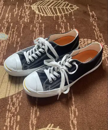 새상품급 [ CONVERSE ] 잭퍼셀 블랙 26.5cm 스니커즈