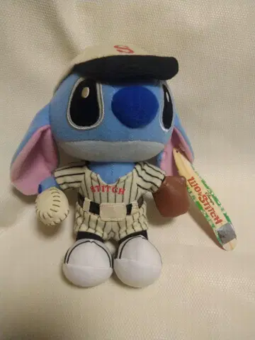 초레어 디즈니 스티치 야구 유니폼 봉제 인형 코531