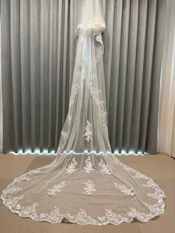 반짝반짝 웨딩 베일 3m 베일