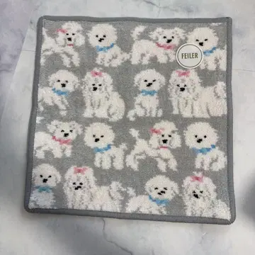 [ 미사용 새상품 ] 페이러 모후모후완찬 타월 손수건