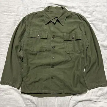 [새상품급] US ARMY 유틸리티 셔츠 S 카키