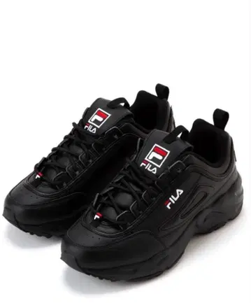 FILA 블랙 스니커즈