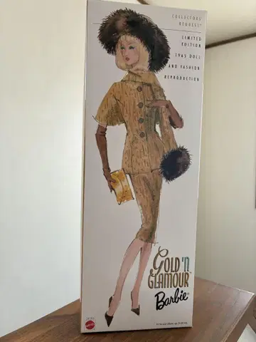 바비 골든 글래머 복각판 gold'n glamour