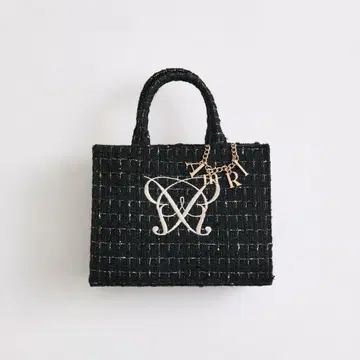 OLIVE des OLIVE Aimerianejoie 자수 미니 토트