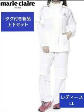마리끌레르 골프 우비 화이트 LL 레인코트