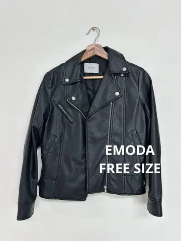 EMODA 블랙 라이더 자켓