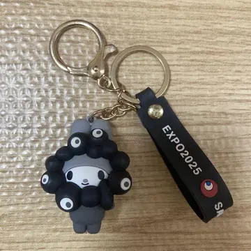 블랙 미야쿠미야쿠 마이멜로디 키링
