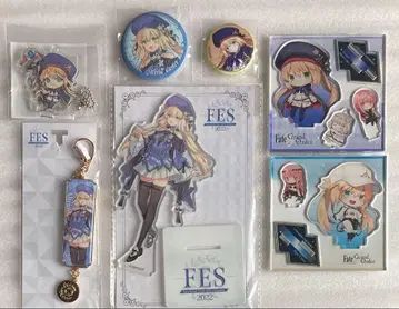FGO 아르토리아 캐스터 중국 영기 소환 캔뱃지 아크릴 스탠드