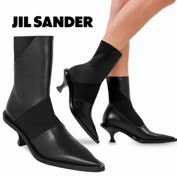 질 샌더 앵클부츠