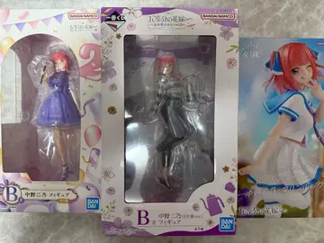 5등분의 신부 나카노 니노 제일복권 프라이스 피규어 일괄