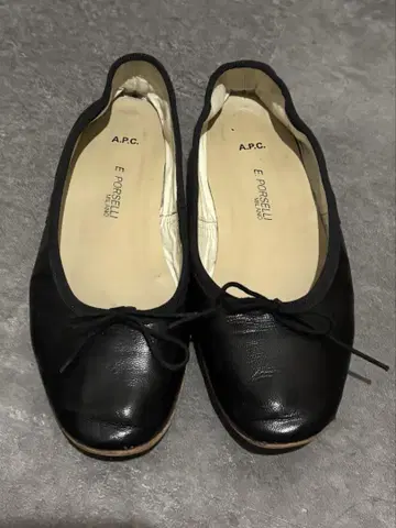 porselli a.p.c 23.5 발레 슈즈