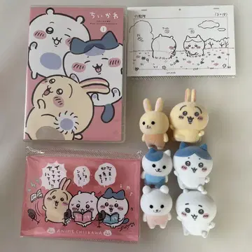 치이카와 (먼작귀) 럭셔리판 1 DVD 아크릴 블록 플로키 피규어 포함