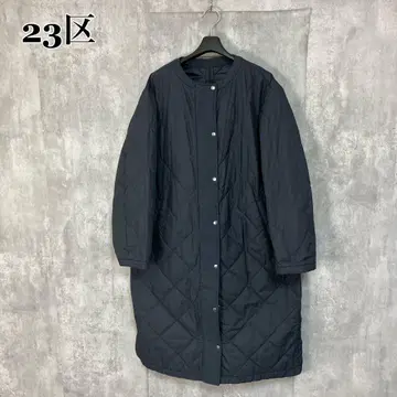 23구 시레 타프타 트윌 퀼팅 코트 46