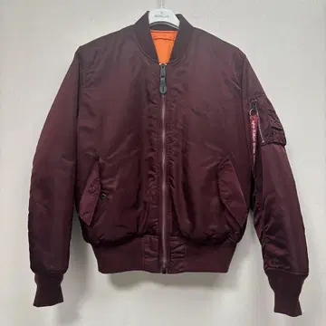 MA-1 플라이트 자켓 버건디