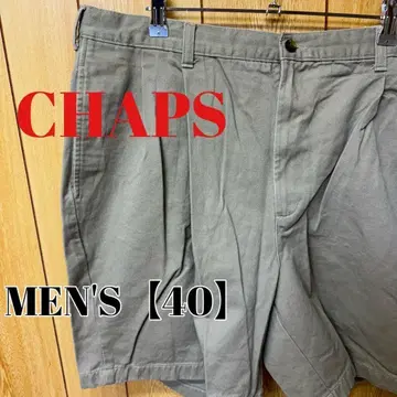 TM90 [ US 수입 ] CHAPS 숏팬츠 [ 남성용40 ] 그레이