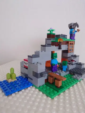 레고 LEGO 마인크래프트 21141 좀비 동굴