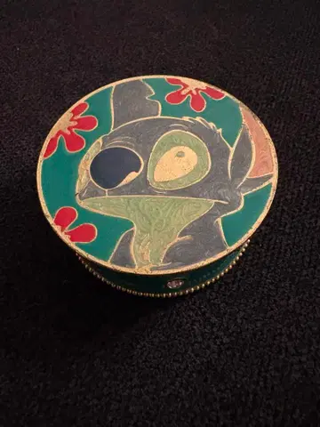 정품 스티치 디즈니 쥬얼리 박스 빈티지풍