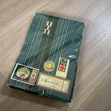 야에야마 민사 반폭 오비 그린과 오렌지