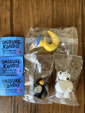 DAISUKE KONDO 아트 컬렉션 마스코트 피규어 세트